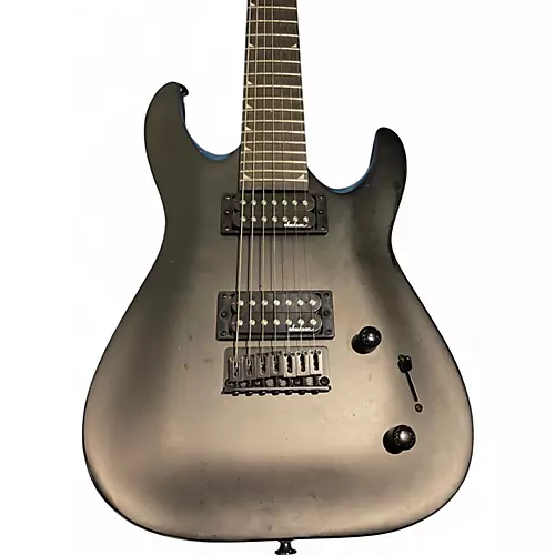 Used Jackson JS22-7 Dinky 7 String HT Black Solid Body Electric Guitar Black - musicians--Friend