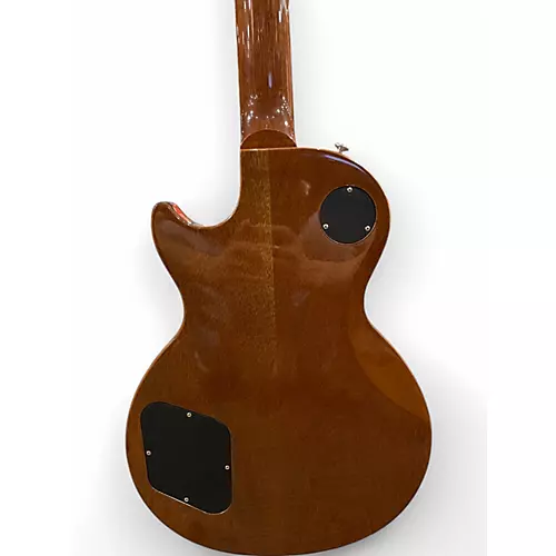 Used 2015 Gibson Les Paul Tribute Brown Solid Body Electric Guitar Brown - musicians--Friend