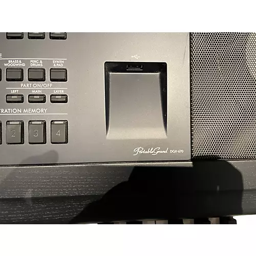 Used Yamaha DGX670 Arranger Keyboard - musicians--Friend