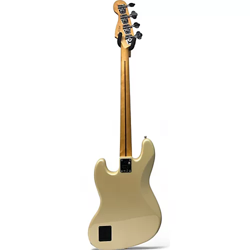 Used Fender Player Plus Active Jazz Bass Olympic Pearl Electric Bass Guitar Olympic Pearl - musicians--Friend