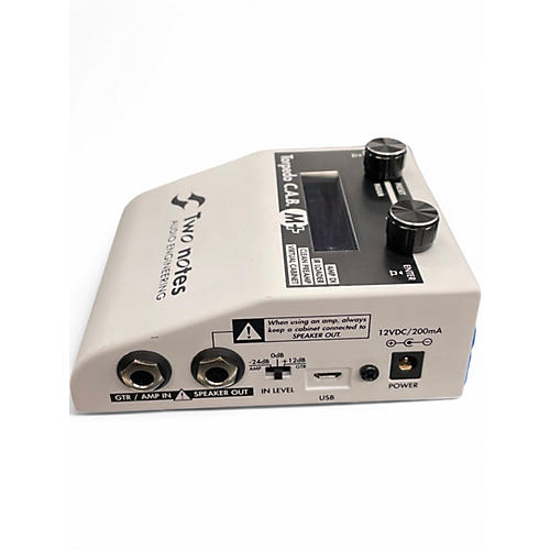 Used Two Notes AUDIO ENGINEERING TORPEDO C.A.B. Bass Effect Pedal - musicians--Friend