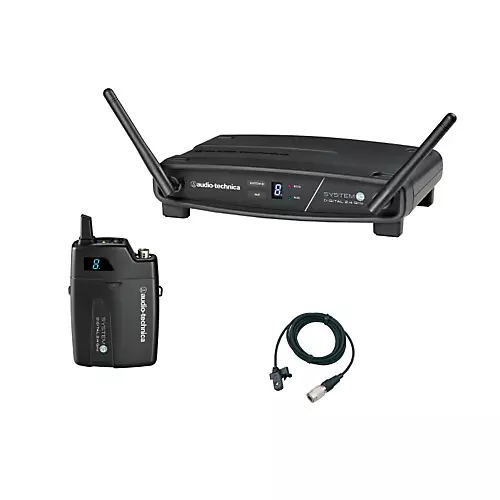 Audio-Technica System 10 ATW-1101/H92-TH 2.4GHz Digital Wireless Lavalier System - musicians--Friend