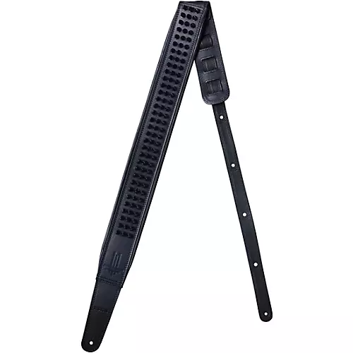 RICHTER Nergal Artist Series 1008N Guitar Strap Black 2.76 in. - musicians--Friend