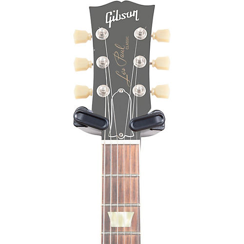 Proline MOUNT Premium Wall-Mounted Guitar Hanger With Auto-Closing Yoke Mahogany - musicians--Friend