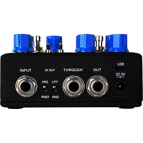 NUX Melvin Lee Davis Bass Preamp + DI Pedal Black - musicians--Friend