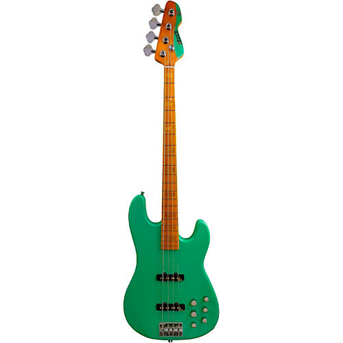 Markbass GV4 Gloxy Val CR MP Electric Bass Surf Green - musicians--Friend