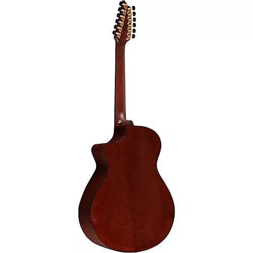 Breedlove Oregon All-Myrtlewood 12-String Cutaway Concerto Acoustic-Electric Guitar Old Fashioned - musicians--Friend