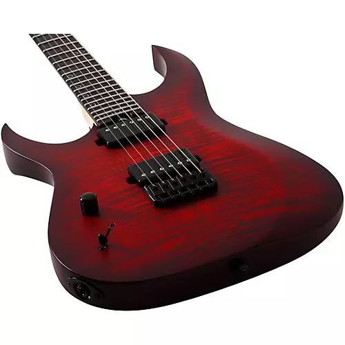 Schecter Guitar Research Sunset Extreme Left-Handed Electric Guitar Scarlet Burst - musicians--Friend