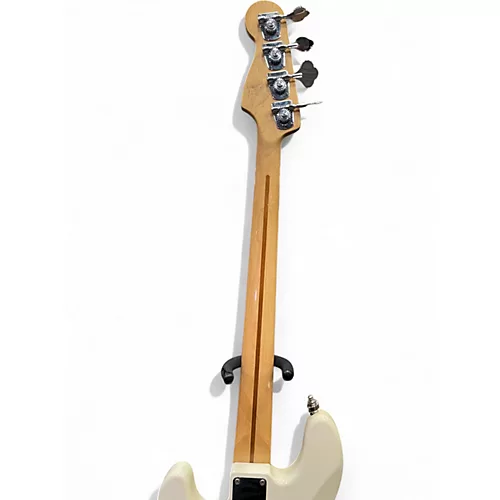 Used Fender Precision Bass Olympic White Electric Bass Guitar Olympic White - musicians--Friend