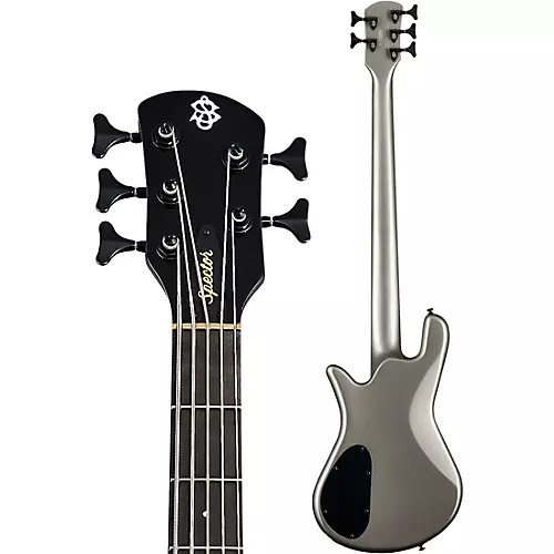 Spector NS Ethos HP 5 Five-String Electric Bass Gunmetal Gloss - musicians--Friend