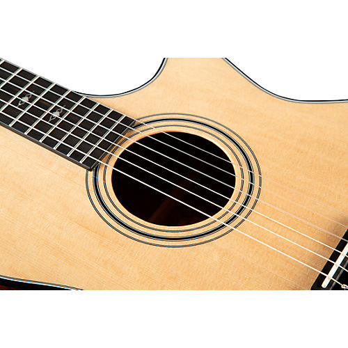 Taylor 314ce-N Grand Auditorium Nylon-String Acoustic-Electric Guitar Natural - musicians--Friend