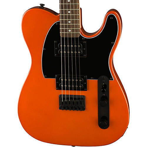 Squier Affinity Telecaster HH Electric Guitar With Matching Headstock Metallic Black - musicians--Friend