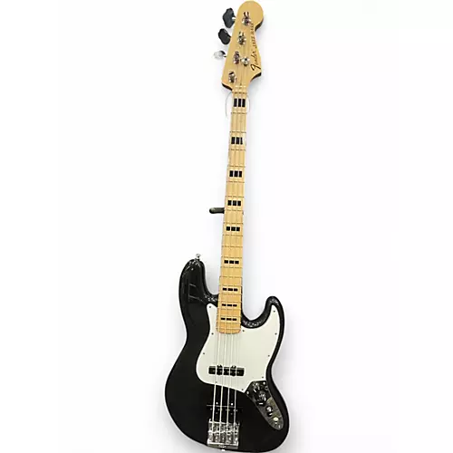 Used Fender Geddy Lee Signature Jazz Bass Black Electric Bass Guitar Black - musicians--Friend