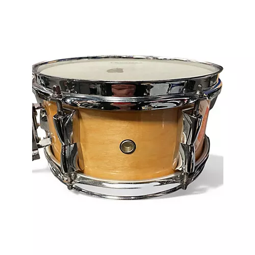 Used Yamaha 10X4.5 Popcorn Snare Natural Drum Natural 171 - musicians--Friend