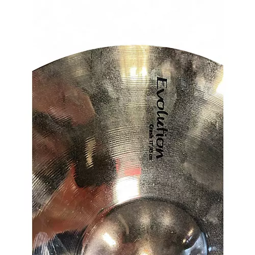 Used SABIAN 17in HHX Evolution Crash Brilliant Cymbal 37 - musicians--Friend