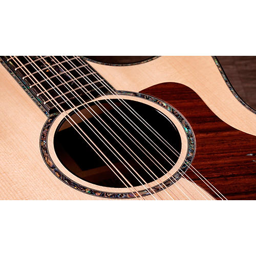 Taylor PS54ce 12-String Grand Auditorium Acoustic Electric Guitar Shaded Edge Burst - musicians--Friend