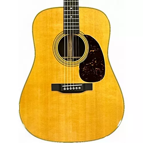 Used Martin D28 Natural Acoustic Guitar Natural - musicians--Friend