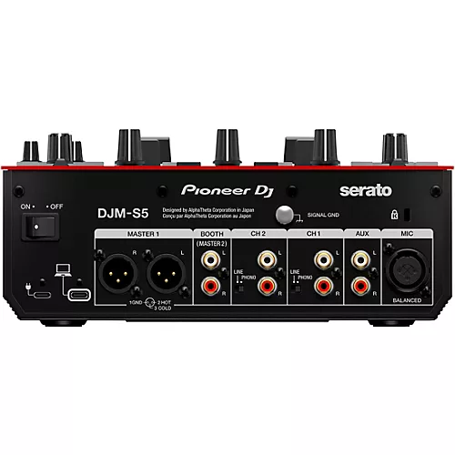 Pioneer DJ DJM-S5 2-Channel Serato Scratch Mixer - musicians--Friend