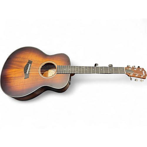 Used Taylor GS Mini 7/8 Scale Left Handed Antique Natural Acoustic Guitar Antique Natural - musicians--Friend