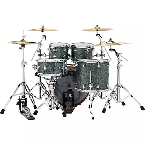 DW 4-Piece Cherry Performance Series Shell Pack Finish Ply Ocean Galaxy - musicians--Friend