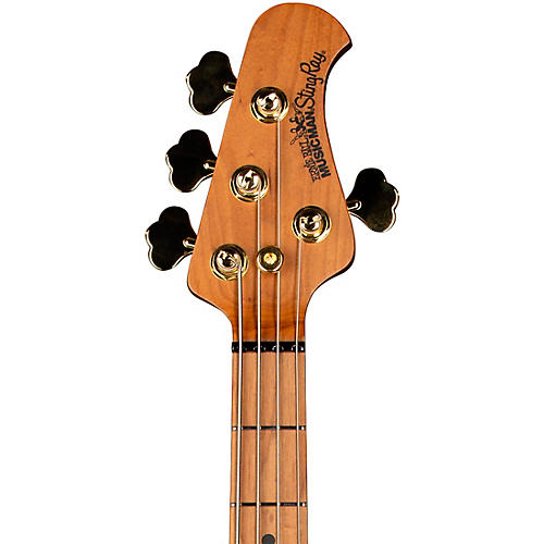 Ernie Ball Music Man StingRay Special H Electric Bass Guitar Black and Chrome - musicians--Friend