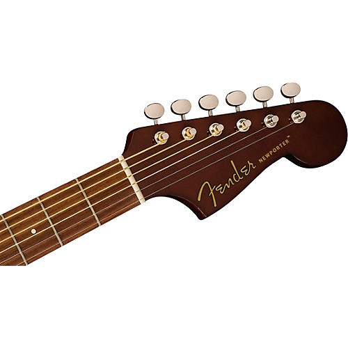 Fender California Newporter Player Acoustic-Electric Guitar Natural - musicians--Friend