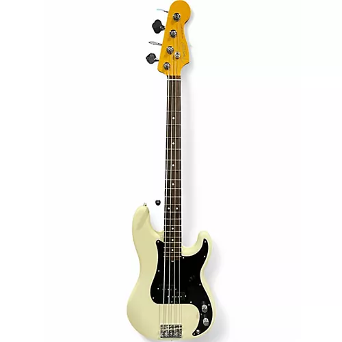 Used Fender American Professional II Precision Bass White Electric Bass Guitar White - musicians--Friend
