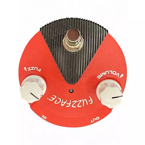 Used Dunlop Band of Gypsys Fuzz Face Mini Effect Pedal - musicians--Friend