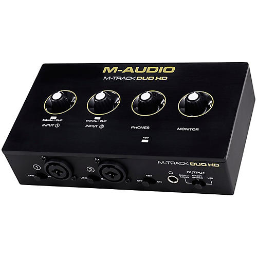 M-Audio M-Track DUO HD 2x2 USB-C Audio Interface - musicians--Friend