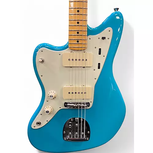 Used Fender american professional ii jazzmaster blue Electric Guitar blue - musicians--Friend