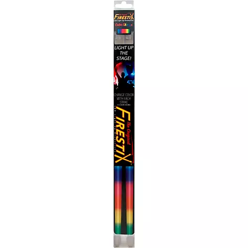 Firestix Light-Up Drum Sticks 5B Green - musicians--Friend