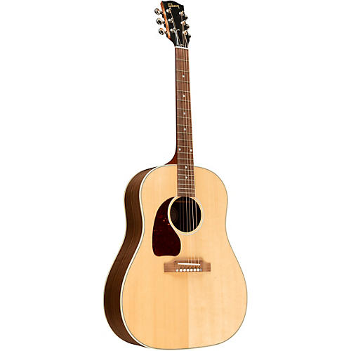 Gibson J-45 Studio Walnut Left-Handed Acoustic-Electric Guitar Natural - musicians--Friend