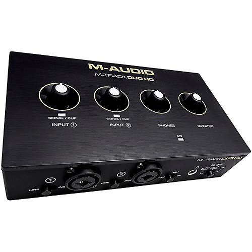 M-Audio M-Track DUO HD Audio Interface Producer Pack - musicians--Friend