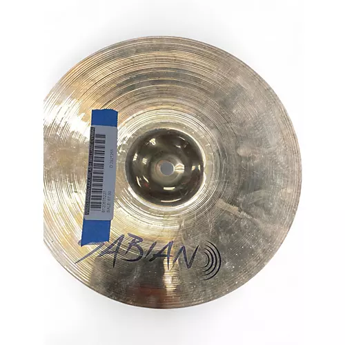 Used SABIAN 10in AAX Splash Brilliant Cymbal 28 - musicians--Friend