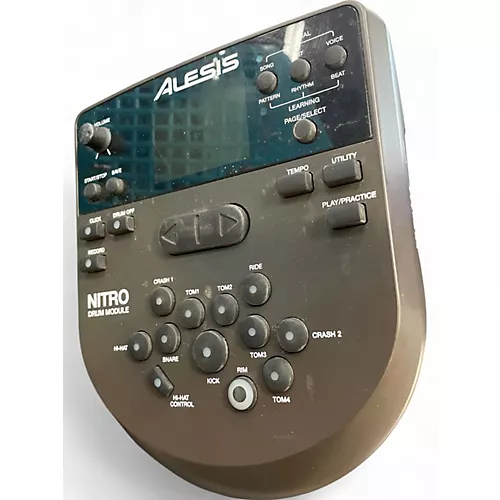 Used Alesis NITRO DRUM MODULE Electric Drum Module - musicians--Friend
