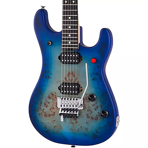 EVH 5150 Deluxe Poplar Burl Electric Guitar Purple Daze - musicians--Friend