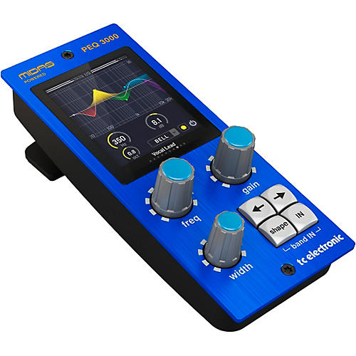 TC Electronic PEQ 3000-DT Midas-powered Desktop-controlled Parametric EQ Plug-in - musicians--Friend