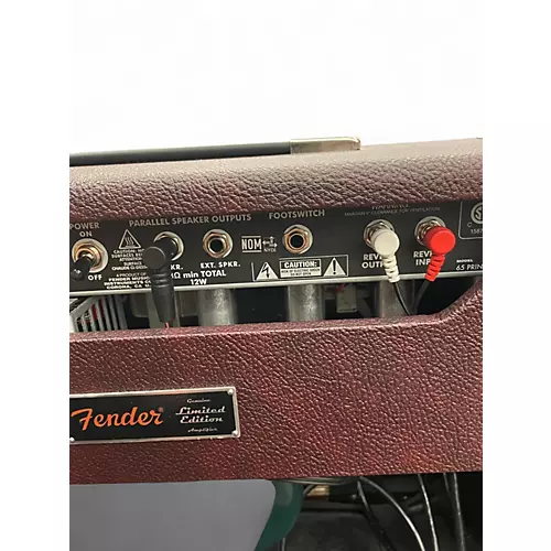 Used Fender 1968 Custom Princeton Reverb 12W 1x10 Tube Guitar Combo Amp - musicians--Friend
