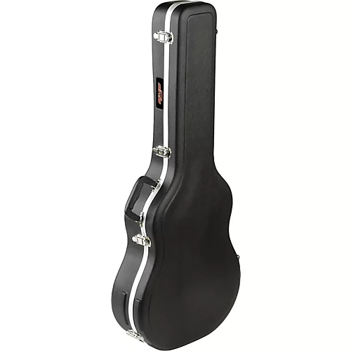 SKB SKB-3 Economy Thin-Line Acoustic-Electric/Classical Guitar Case Black - musicians--Friend