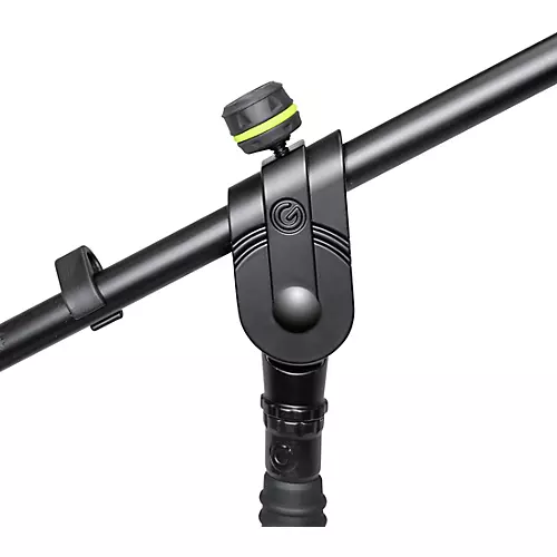 Gravity Stands Short Microphone Stand With Round Base And 2-Point Adjustment Telescoping Boom - musicians--Friend