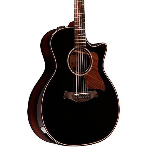 Taylor 814ce Builder's Edition Grand Auditorium Acoustic-Electric Guitar Blacktop - musicians--Friend