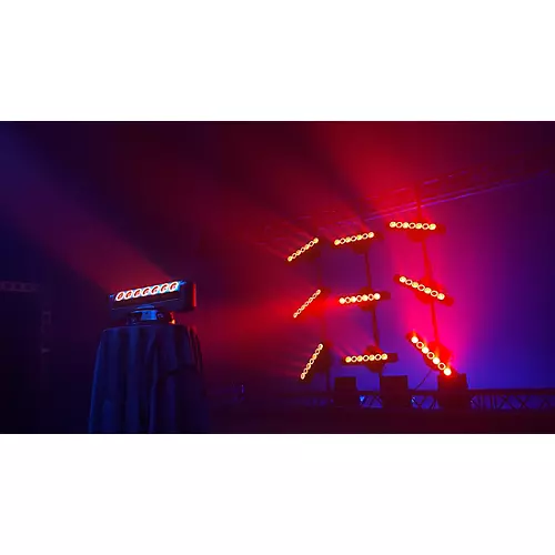 Blizzard LOOP Moving-head RGBW LED Linear Multi-beam Effect with LED Rings - musicians--Friend