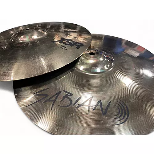 Used SABIAN 14in XSR HATS Cymbal 33 - musicians--Friend