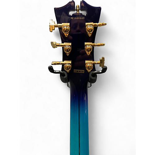 Used D'Angelico EX-SS Blue Burst Hollow Body Electric Guitar Blue Burst - musicians--Friend