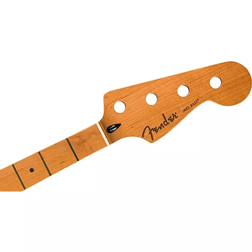 Fender Satin Roasted Maple Jazz Bass Replacement Neck Natural - musicians--Friend