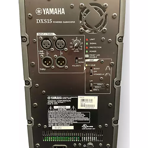 Used Yamaha DXS15 Powered Subwoofer - musicians--Friend