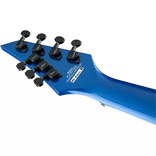 Jackson X Series Soloist SLAT7 7-String Multi-Scale Electric Guitar Blue Metallic - musicians--Friend