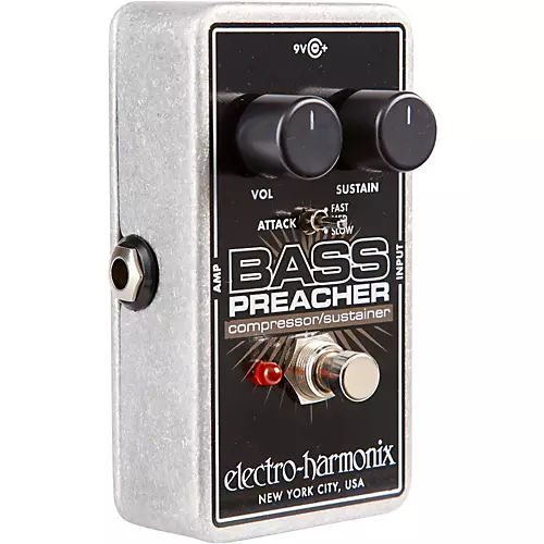 Electro-Harmonix Bass Preacher Compressor/Sustainer Effects Pedal - musicians--Friend