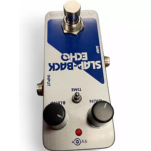 Used Electro-Harmonix SLAP-BACK ECHO Effect Pedal - musicians--Friend