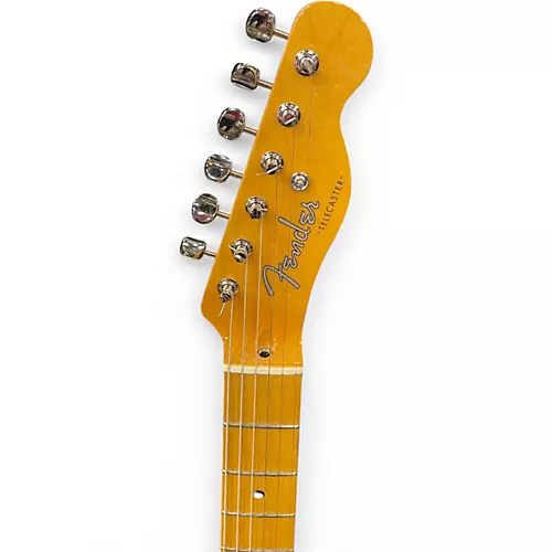 Used Fender JV Modified 50s Telecaster White Blonde Solid Body Electric Guitar White Blonde - musicians--Friend